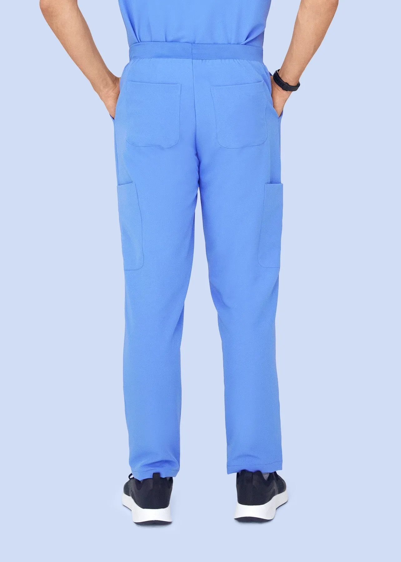 7 Pocket Cargos Ceil Blue