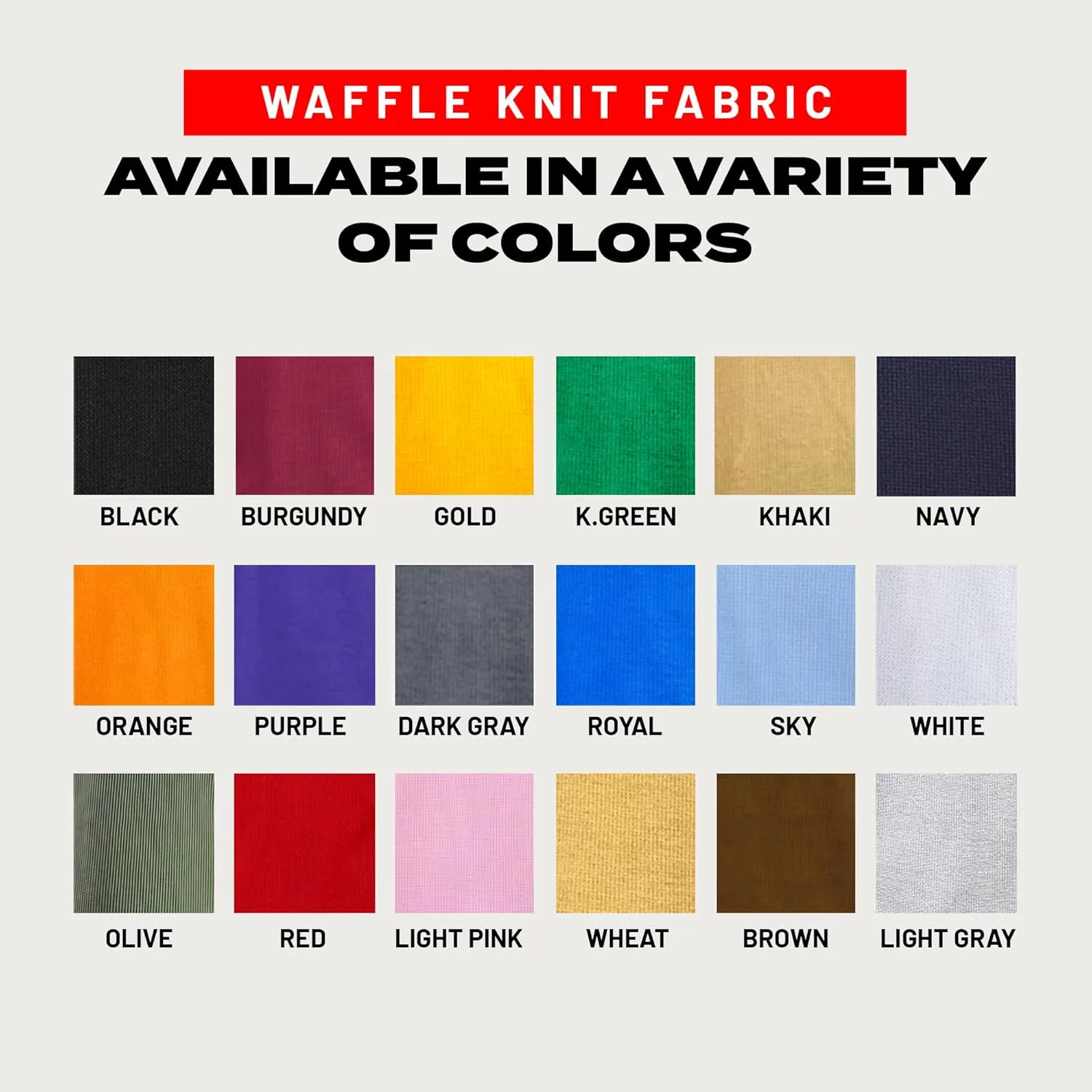 Access Heavyweight Crew Neck Thermal Shirts for Men, Crafted from Rugged Waffle Knit Fabric, Men's Thermal Long Sleeve Shirt