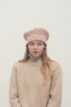 Amelia handwoven wool beret