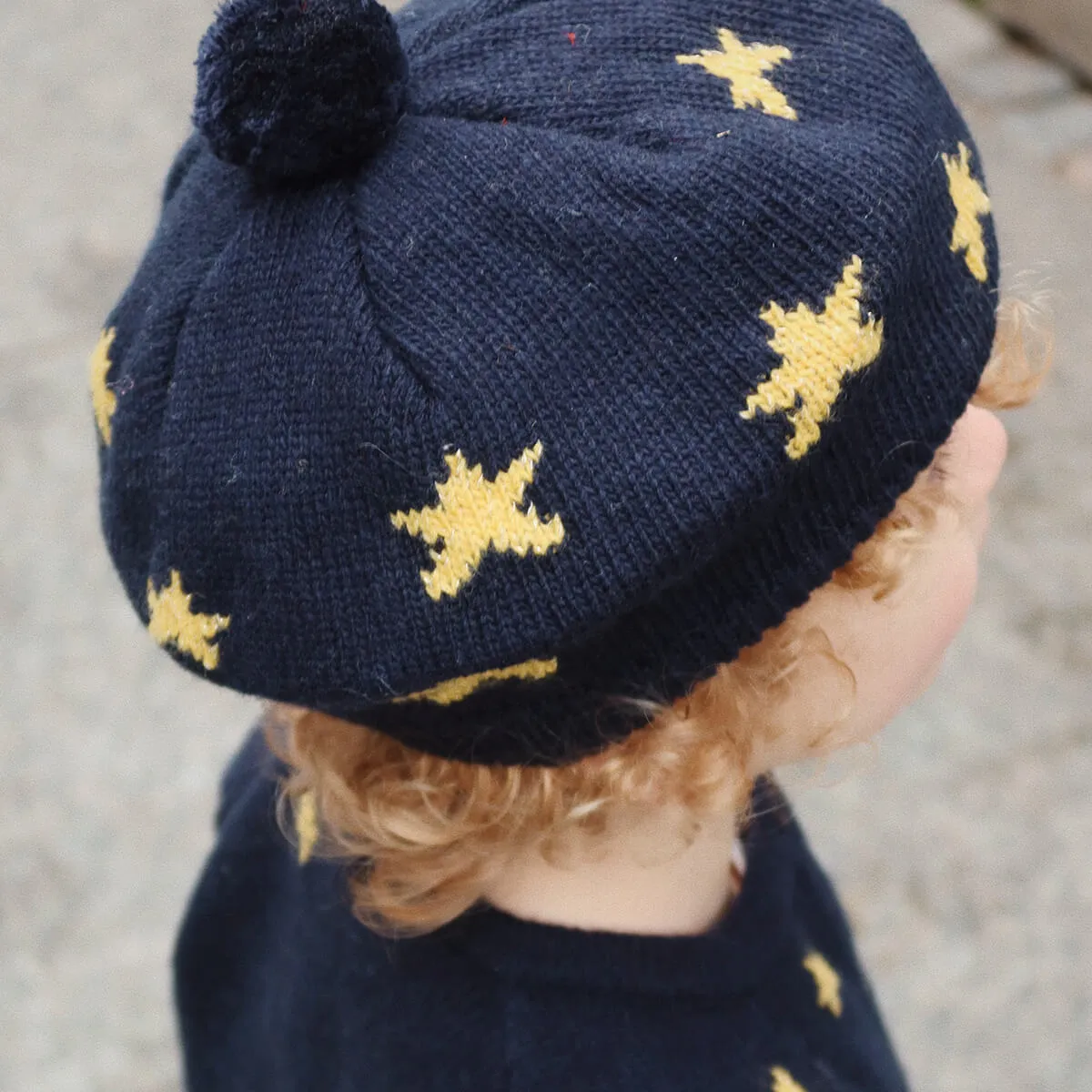 Belou Knit Beret in Etoile by Konges Slojd