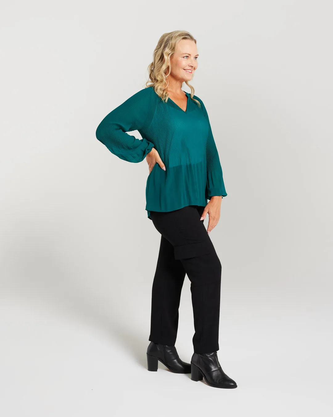 Blackstone Textured Shirt - Winter Green