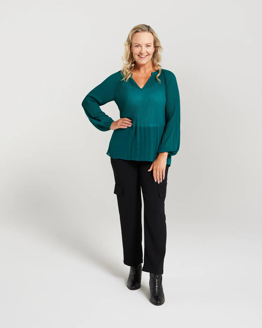 Blackstone Textured Shirt - Winter Green