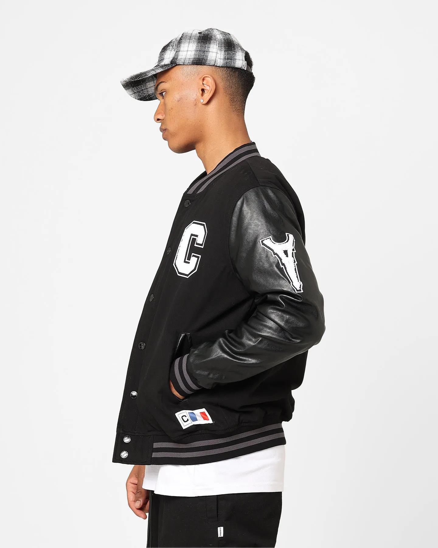 Carre MVP Varsity Jacket Black/White
