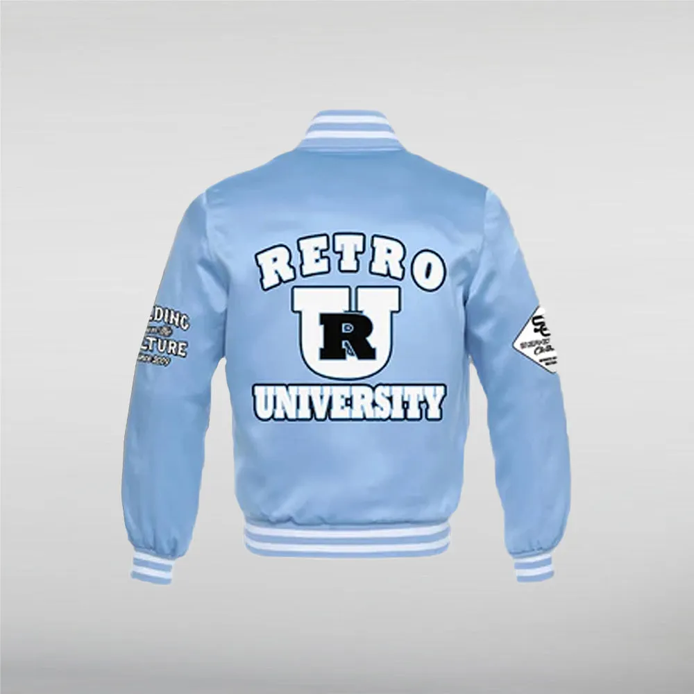 Geeks Retro University Varsity Jacket
