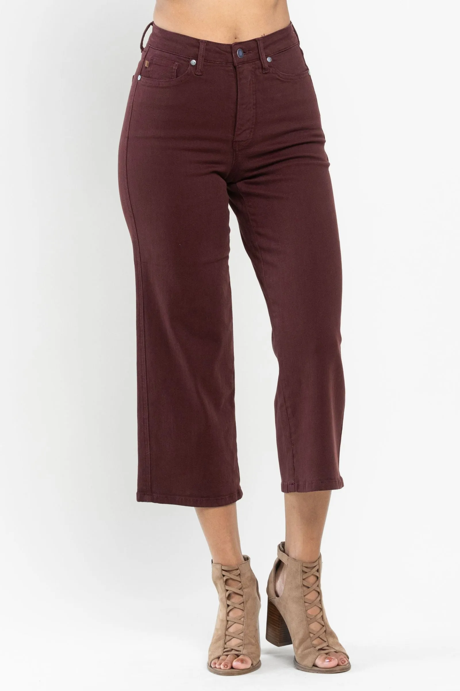 Judy Blue Wide Leg Crop