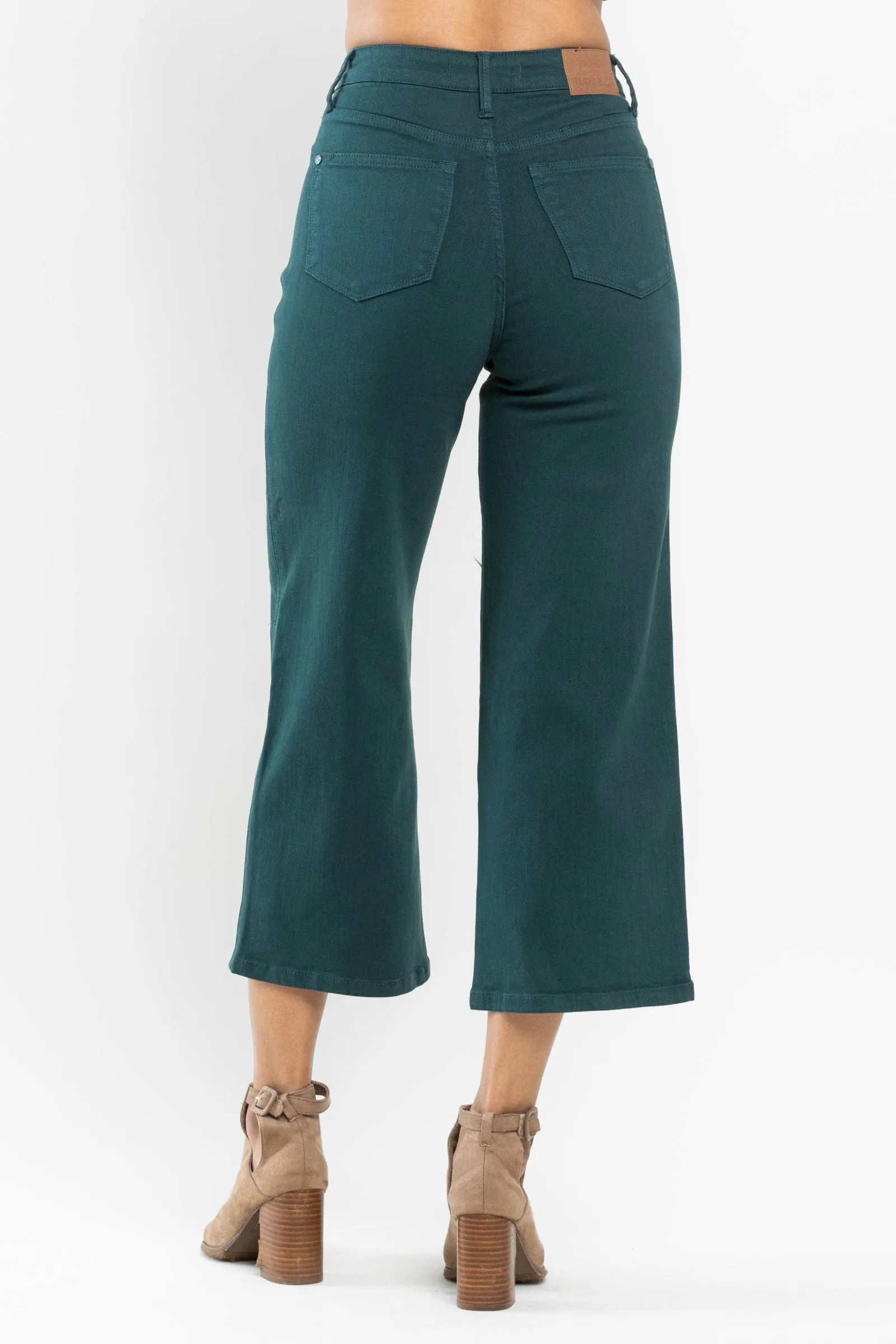 Judy Blue Wide Leg Crop