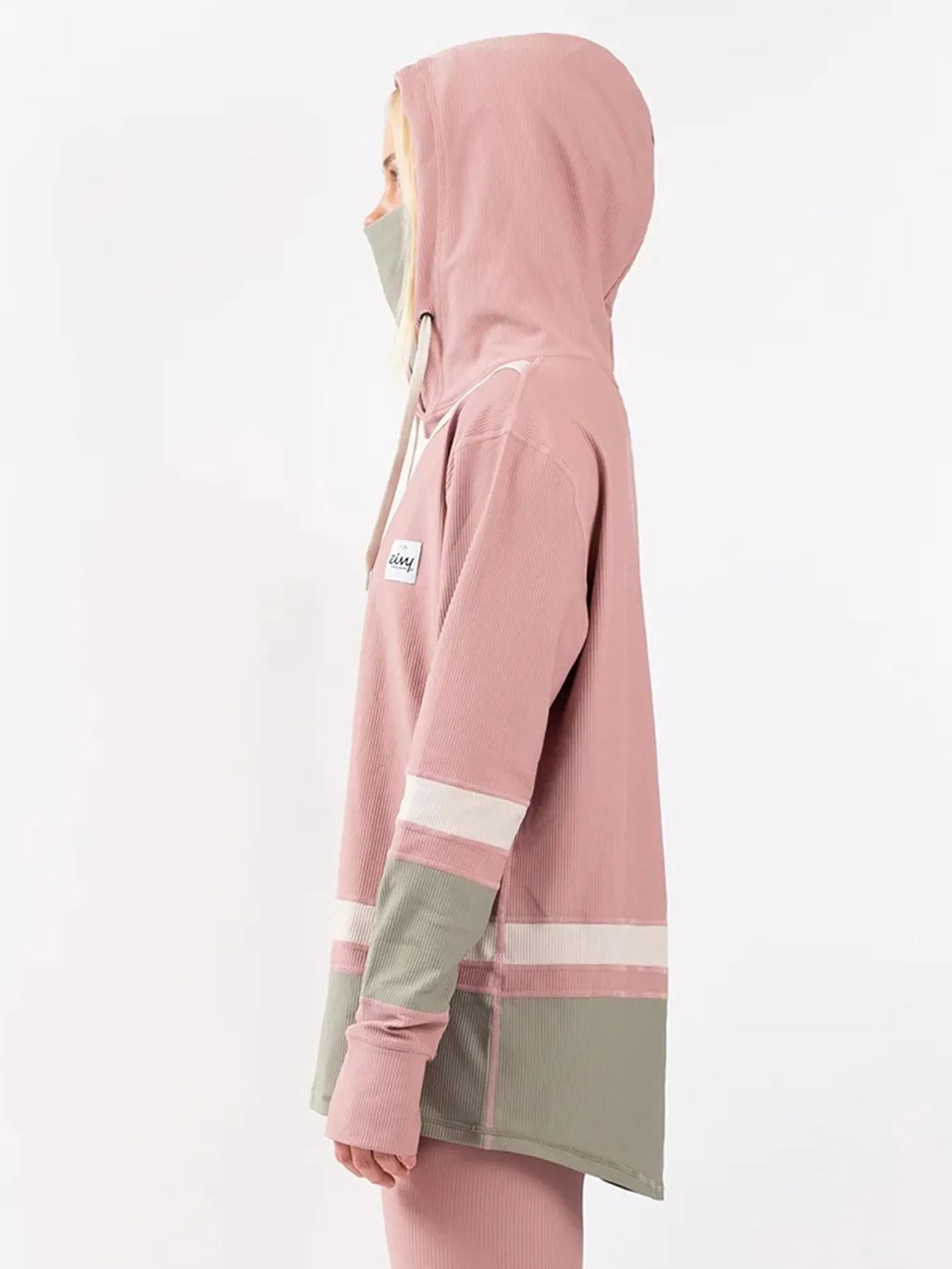 Loose Fit Rib Faded Blocks Base Layer