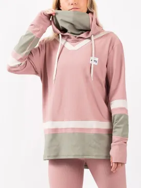 Loose Fit Rib Faded Blocks Base Layer