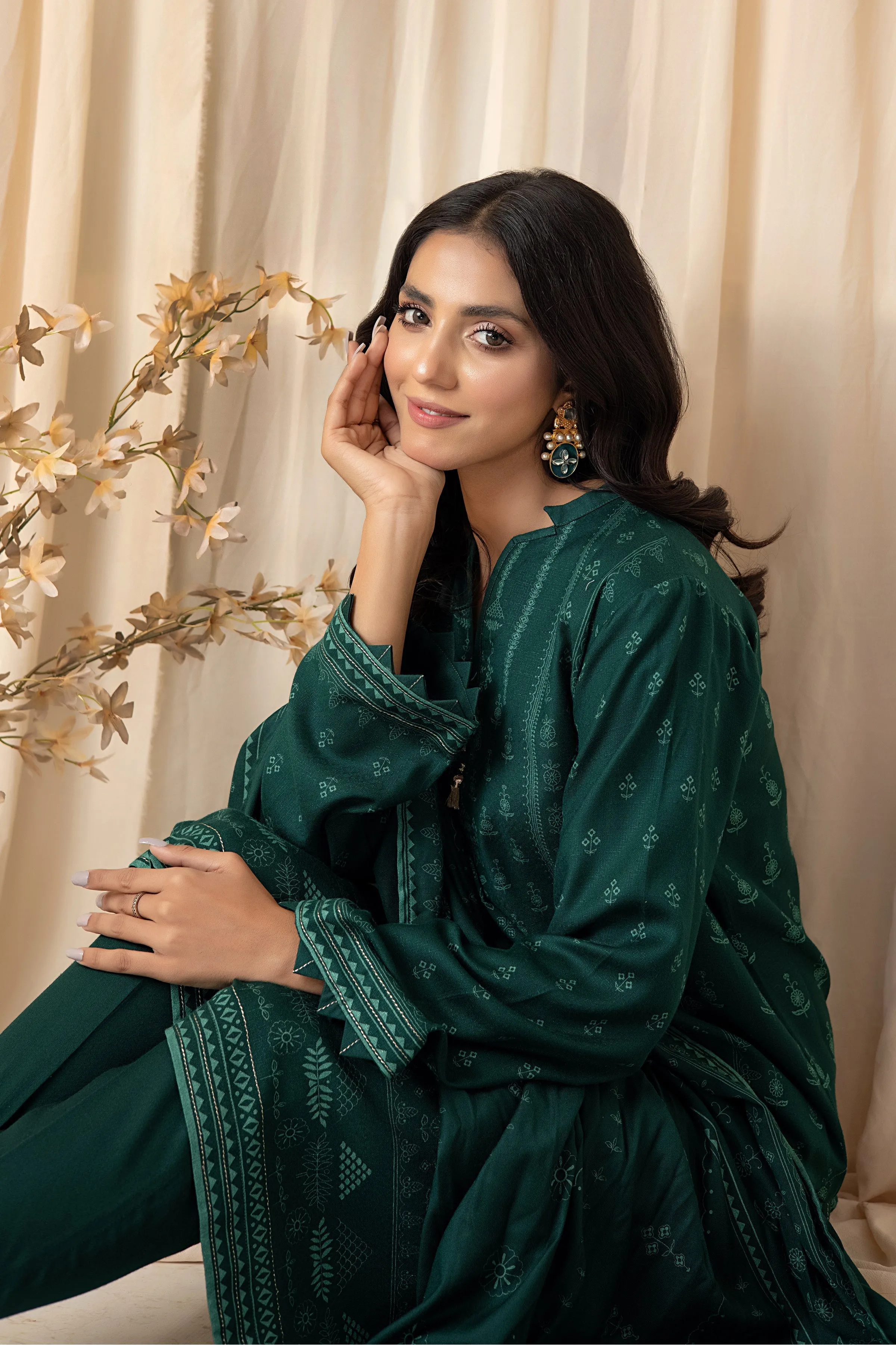 LSM Lakhany Cashmi Vool Printed Collection Vol-01 – CVC-1003-B