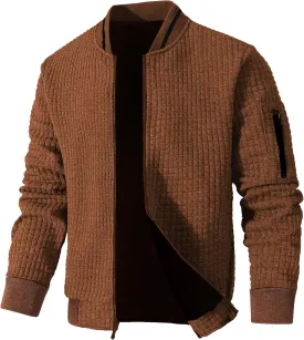 Mens Lightweight Jacket Casual Bomber Jacket Varsity Coat