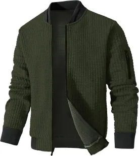 Mens Lightweight Jacket Casual Bomber Jacket Varsity Coat