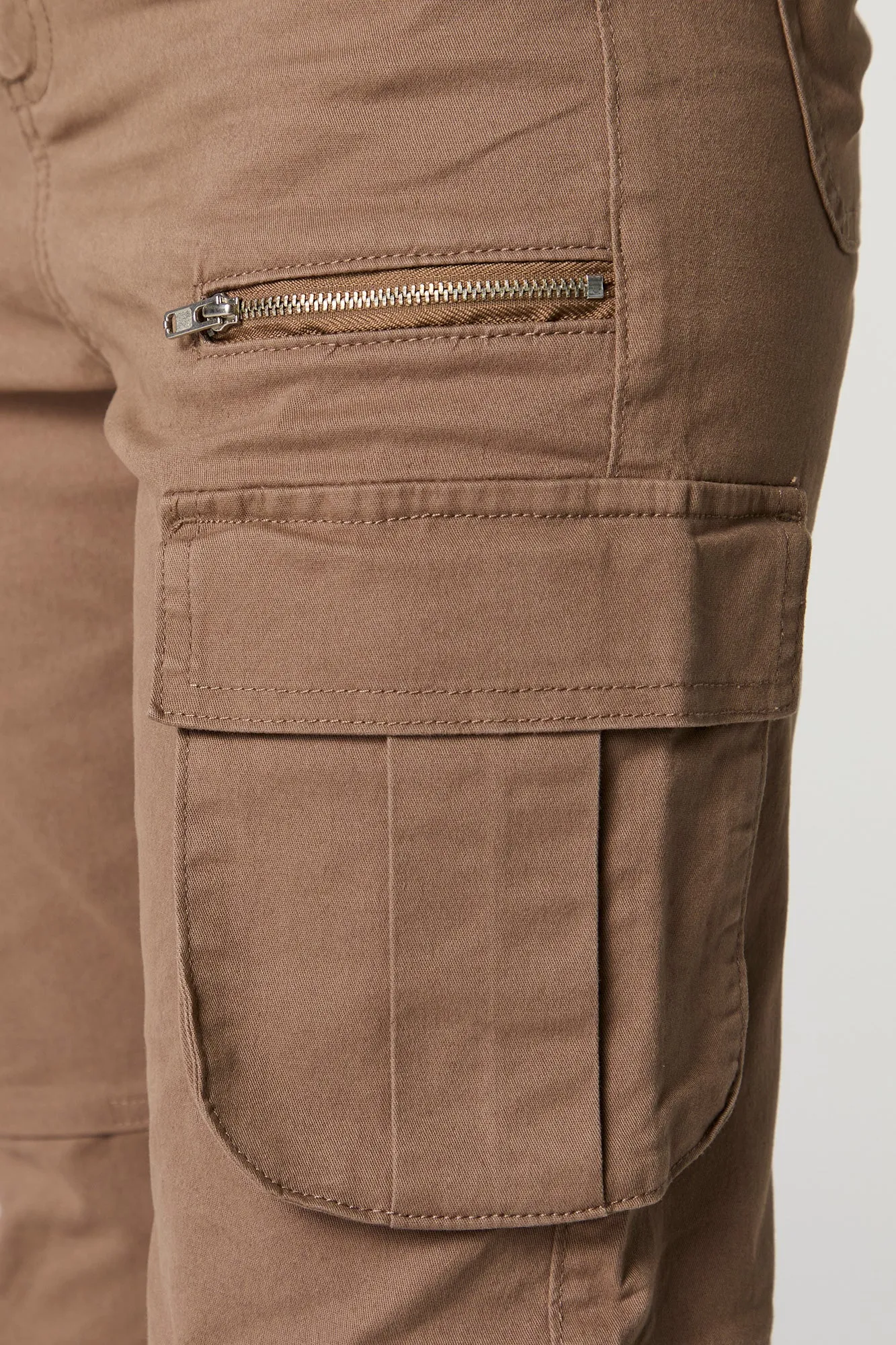Multi Pocket Flare Cargo Pant