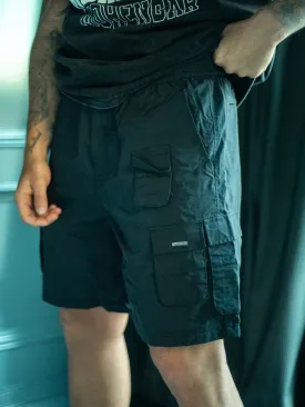 MULTI-POCKET TECHNICAL SHORTS | BLACK