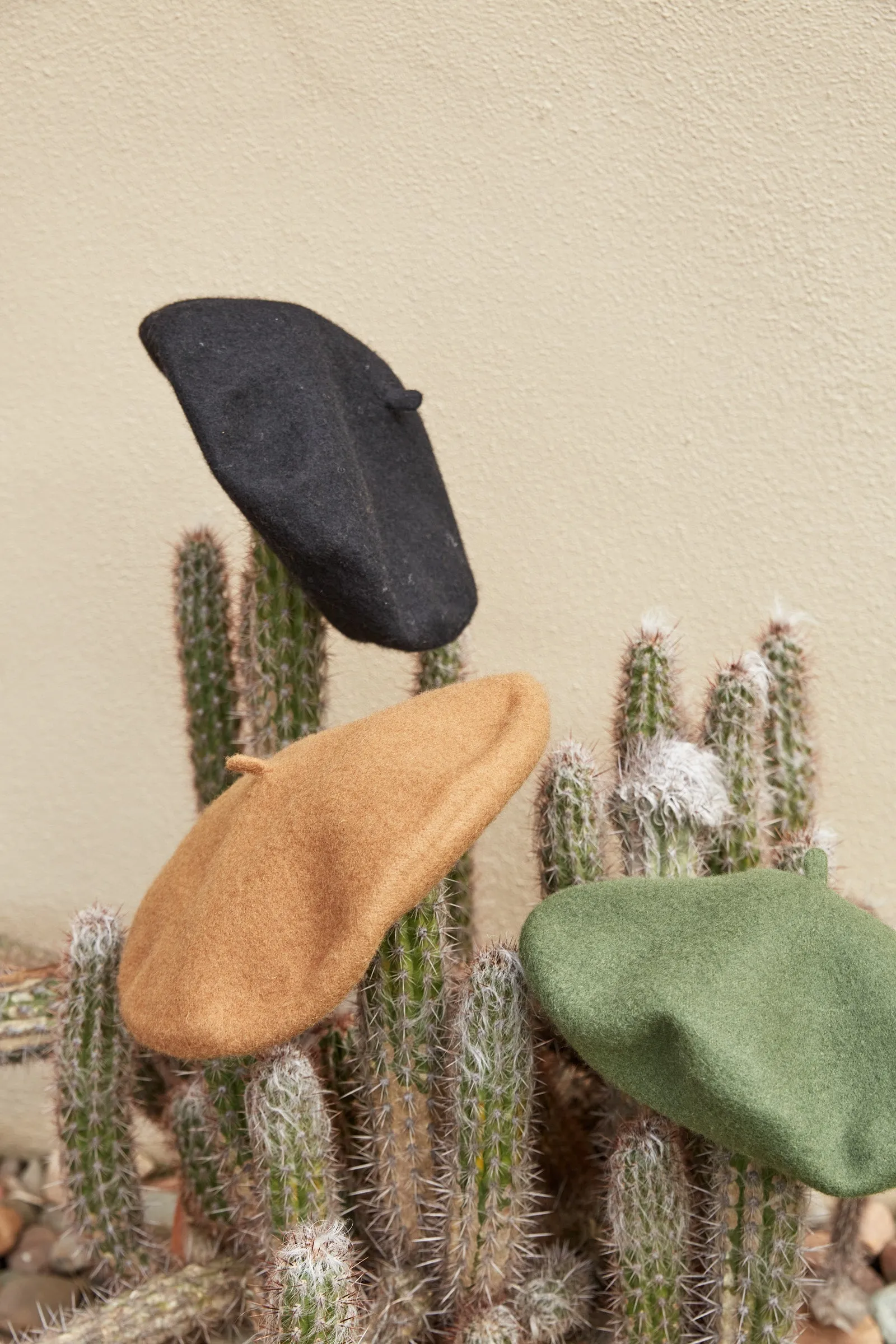 Paarl Beret - Moss