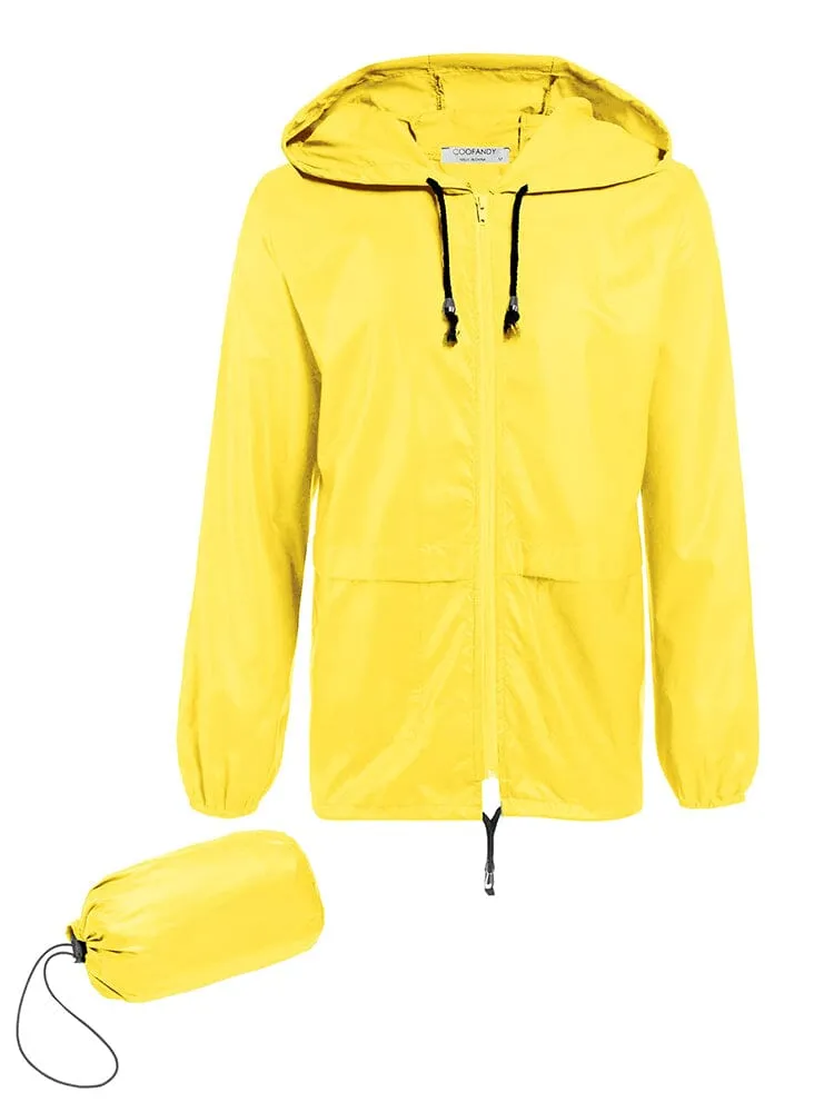 Packable Classic Cycling Outdoor Waterproof Raincoat (US Only)