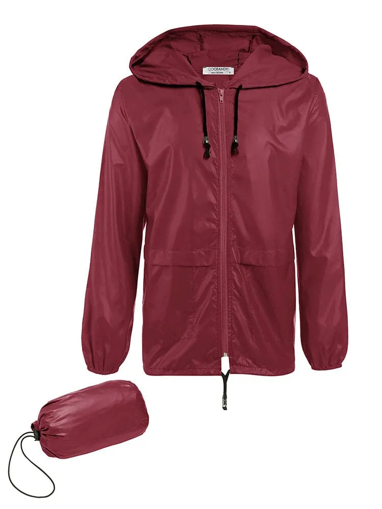 Packable Classic Cycling Outdoor Waterproof Raincoat (US Only)