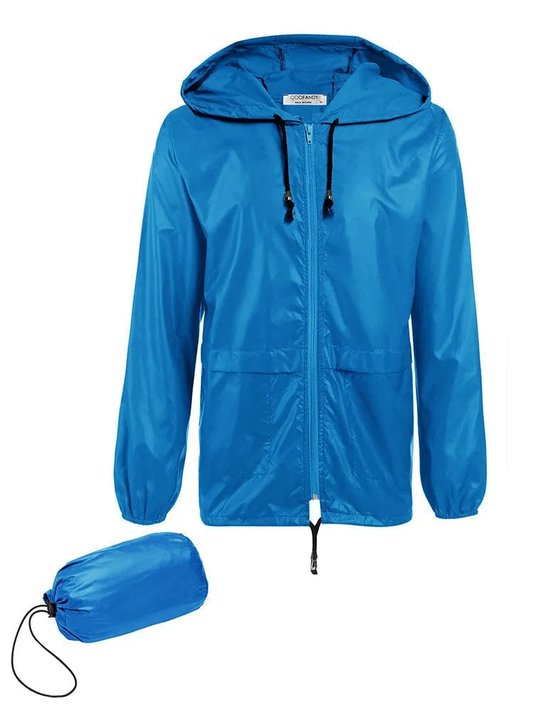 Packable Classic Cycling Outdoor Waterproof Raincoat (US Only)