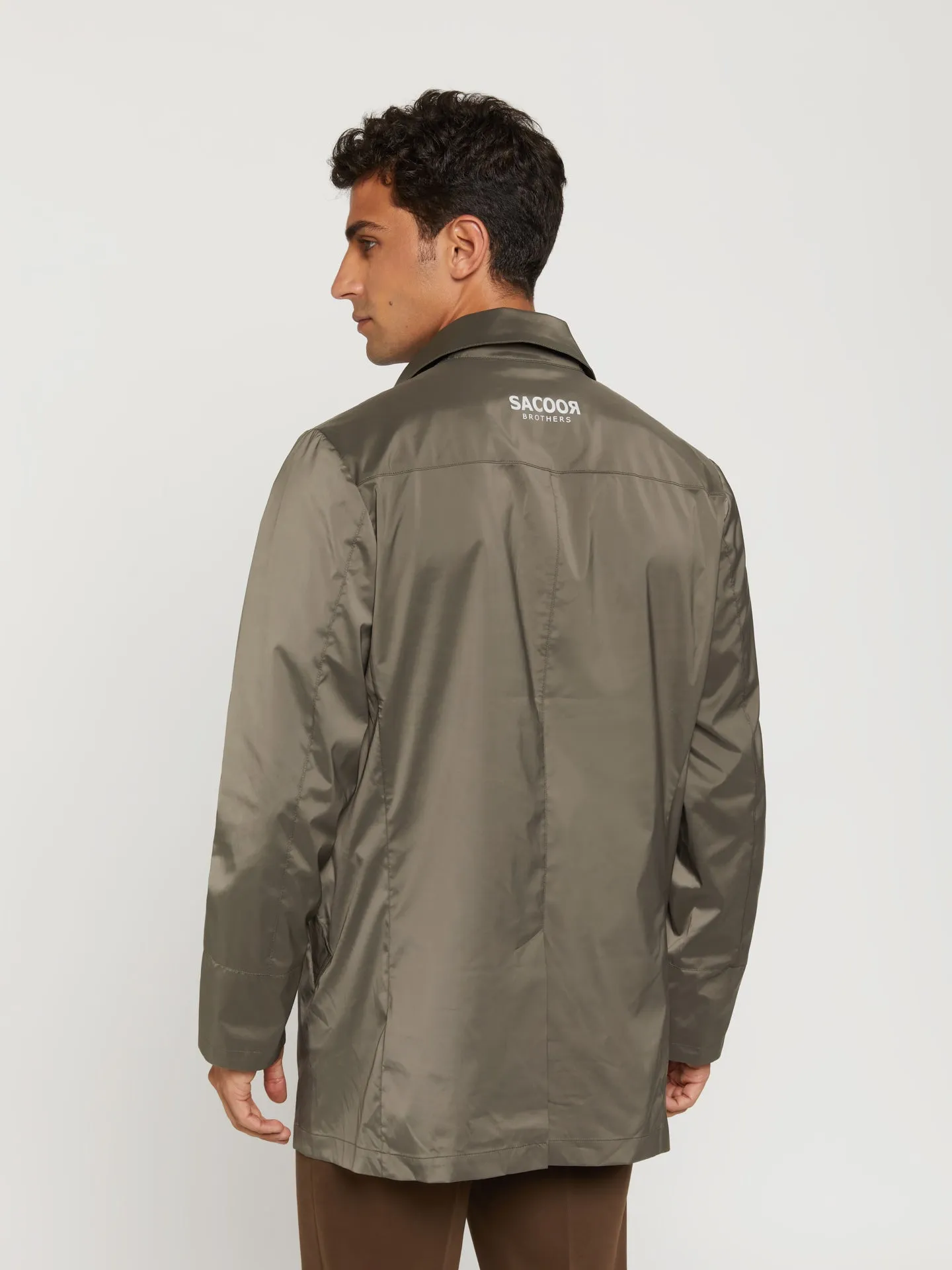 Packable raincoat