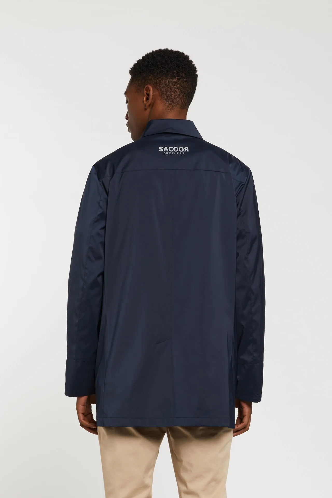 Packable raincoat