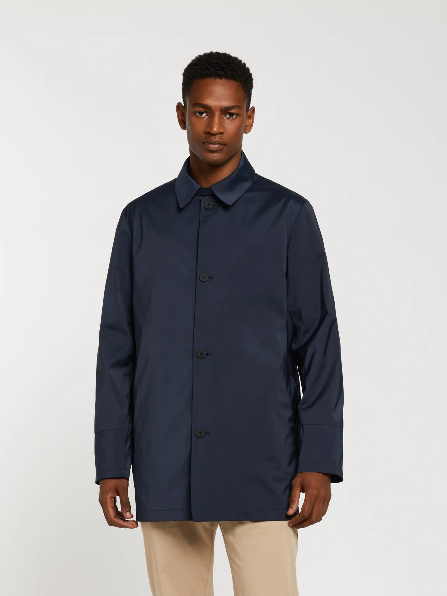 Packable raincoat