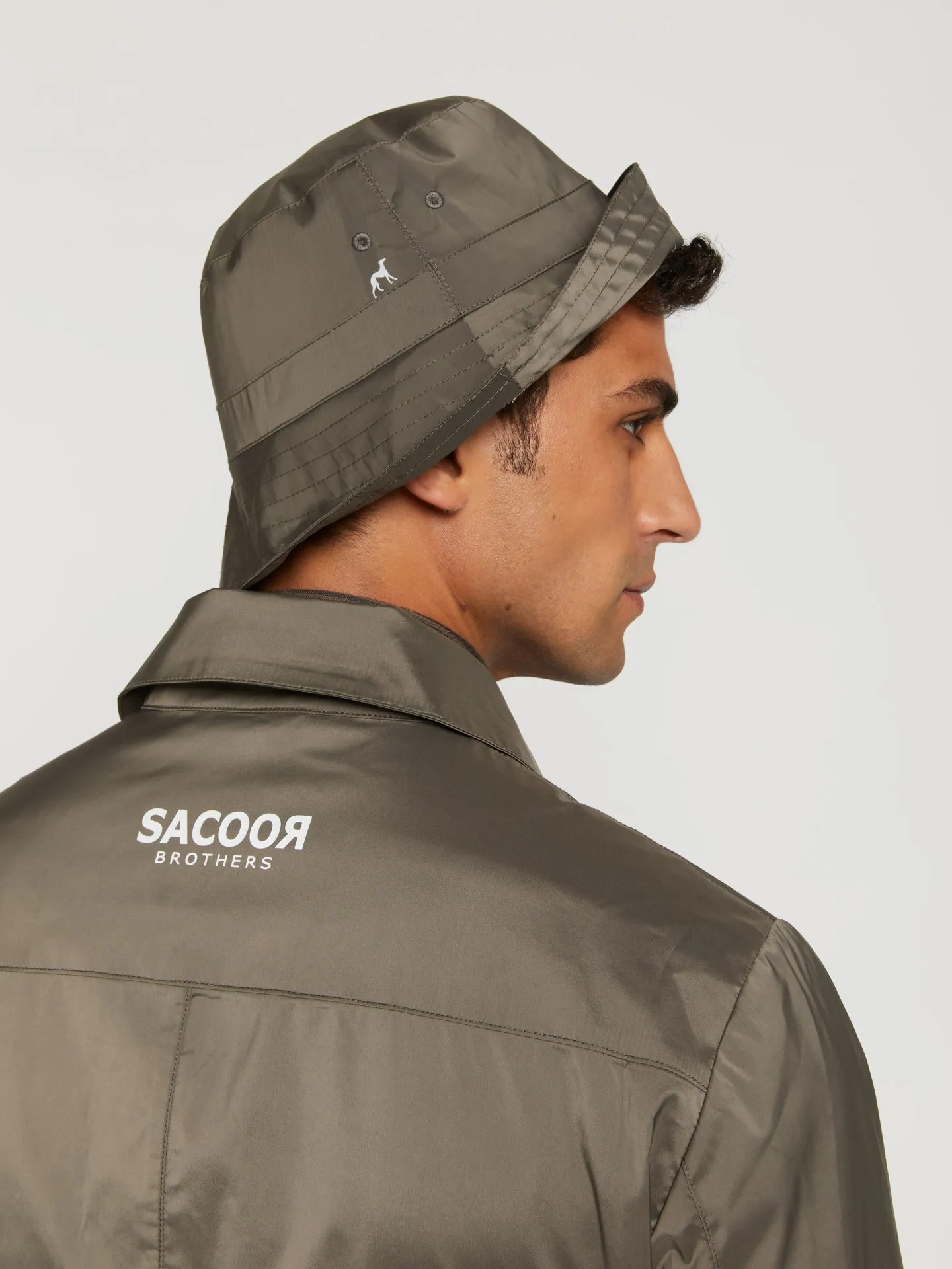 Packable raincoat
