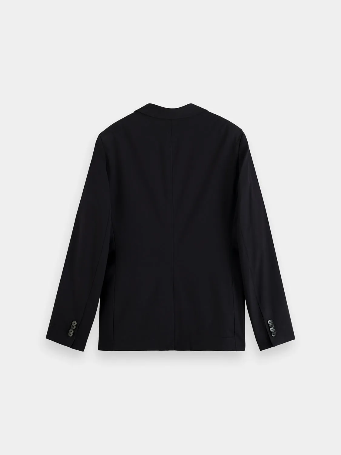 Peak lapel blazer