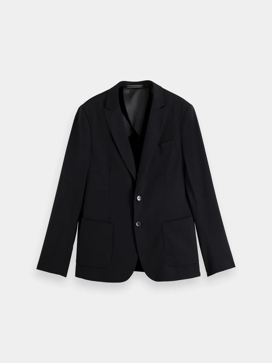 Peak lapel blazer