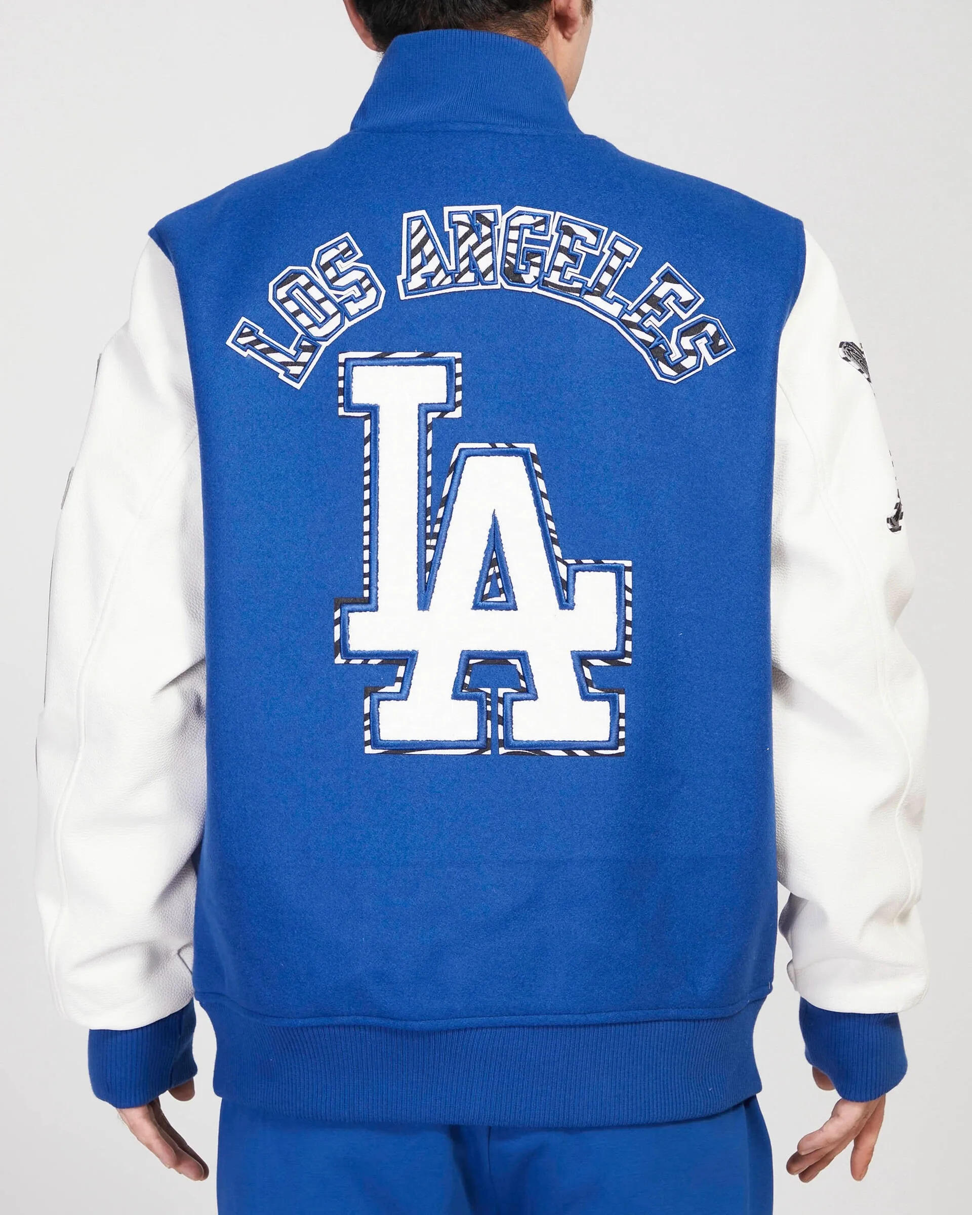 Pro Standard los angeles dodgers  Retro Classic Varsity Full-Zip Jacket