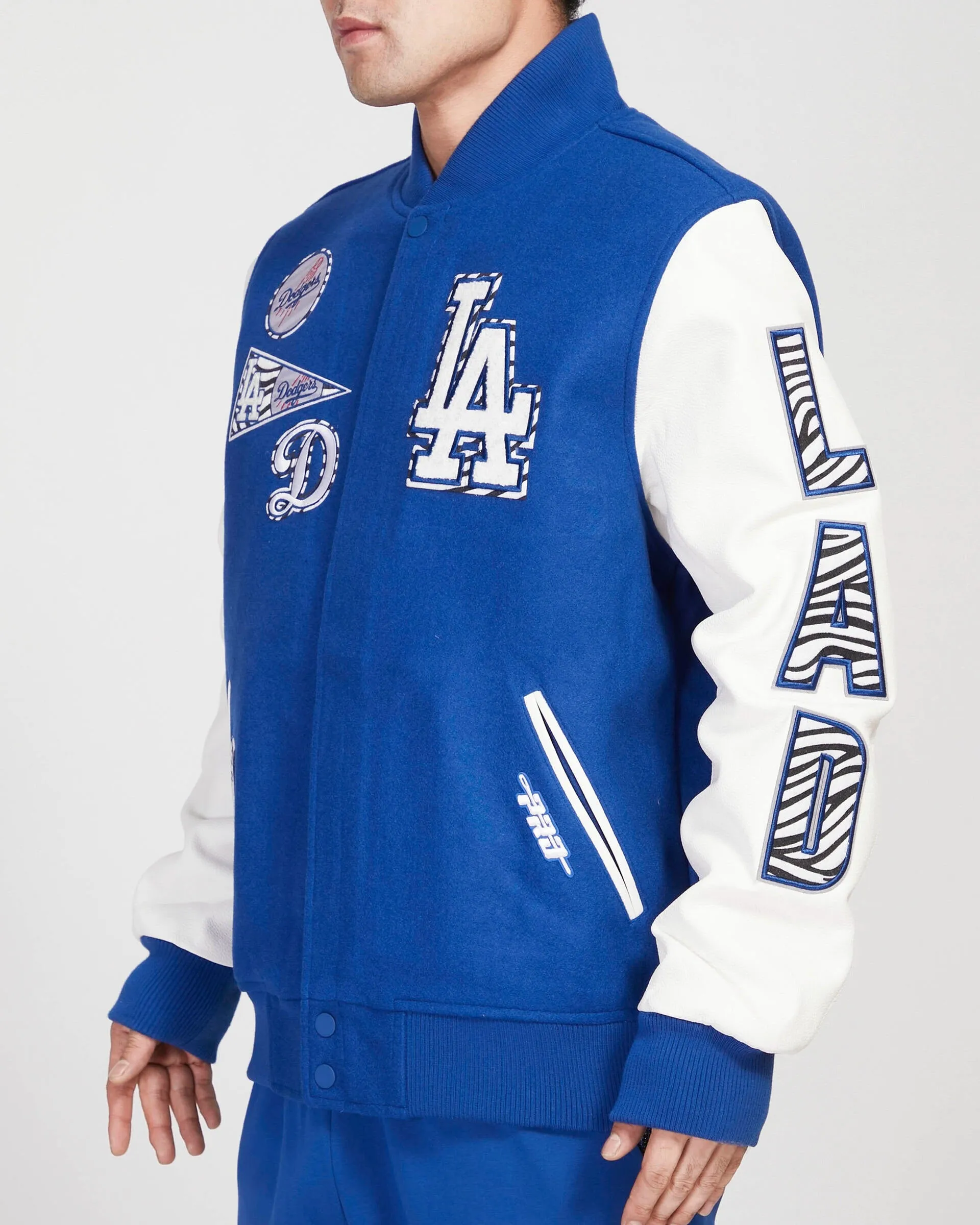 Pro Standard los angeles dodgers  Retro Classic Varsity Full-Zip Jacket