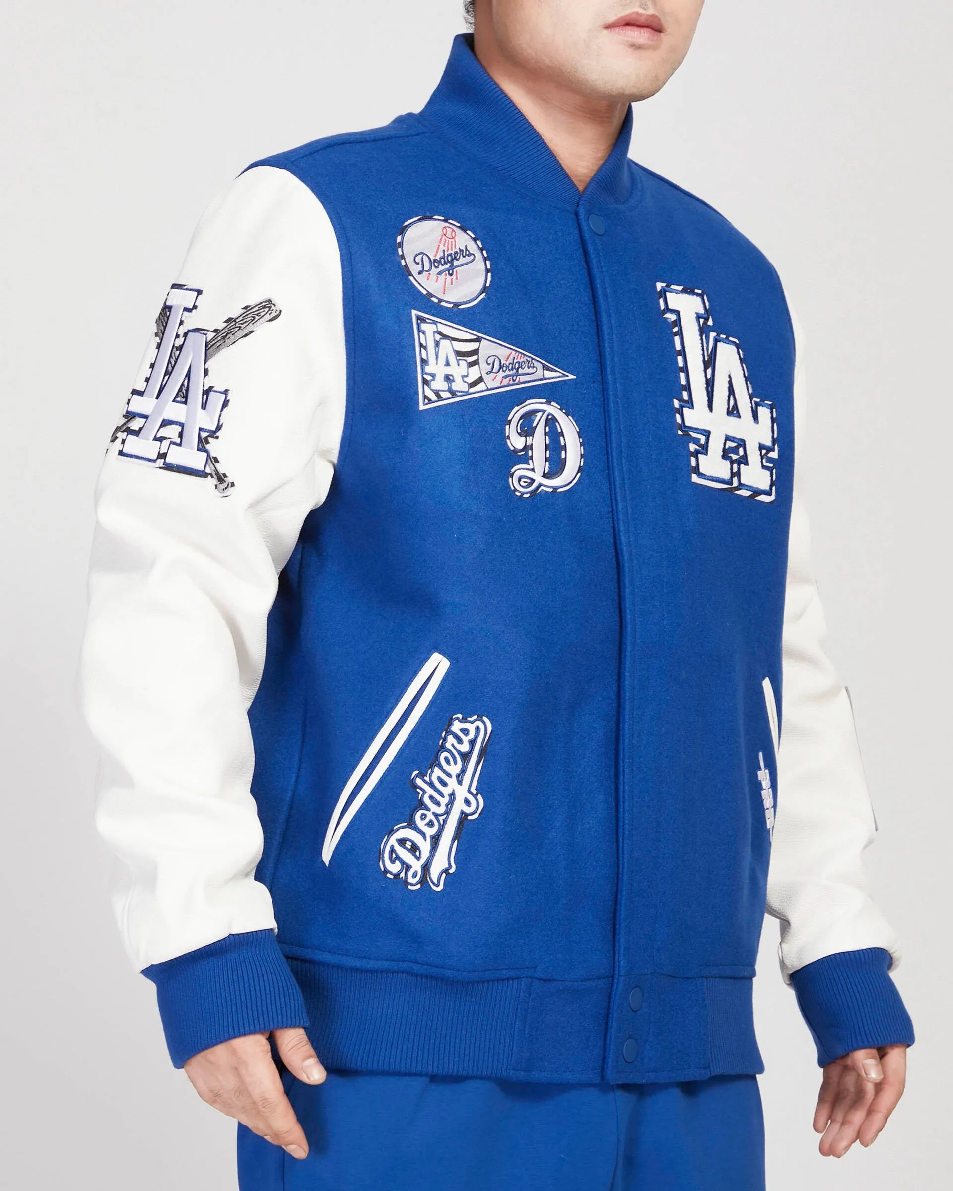 Pro Standard los angeles dodgers  Retro Classic Varsity Full-Zip Jacket