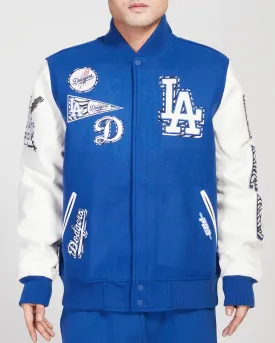 Pro Standard los angeles dodgers  Retro Classic Varsity Full-Zip Jacket