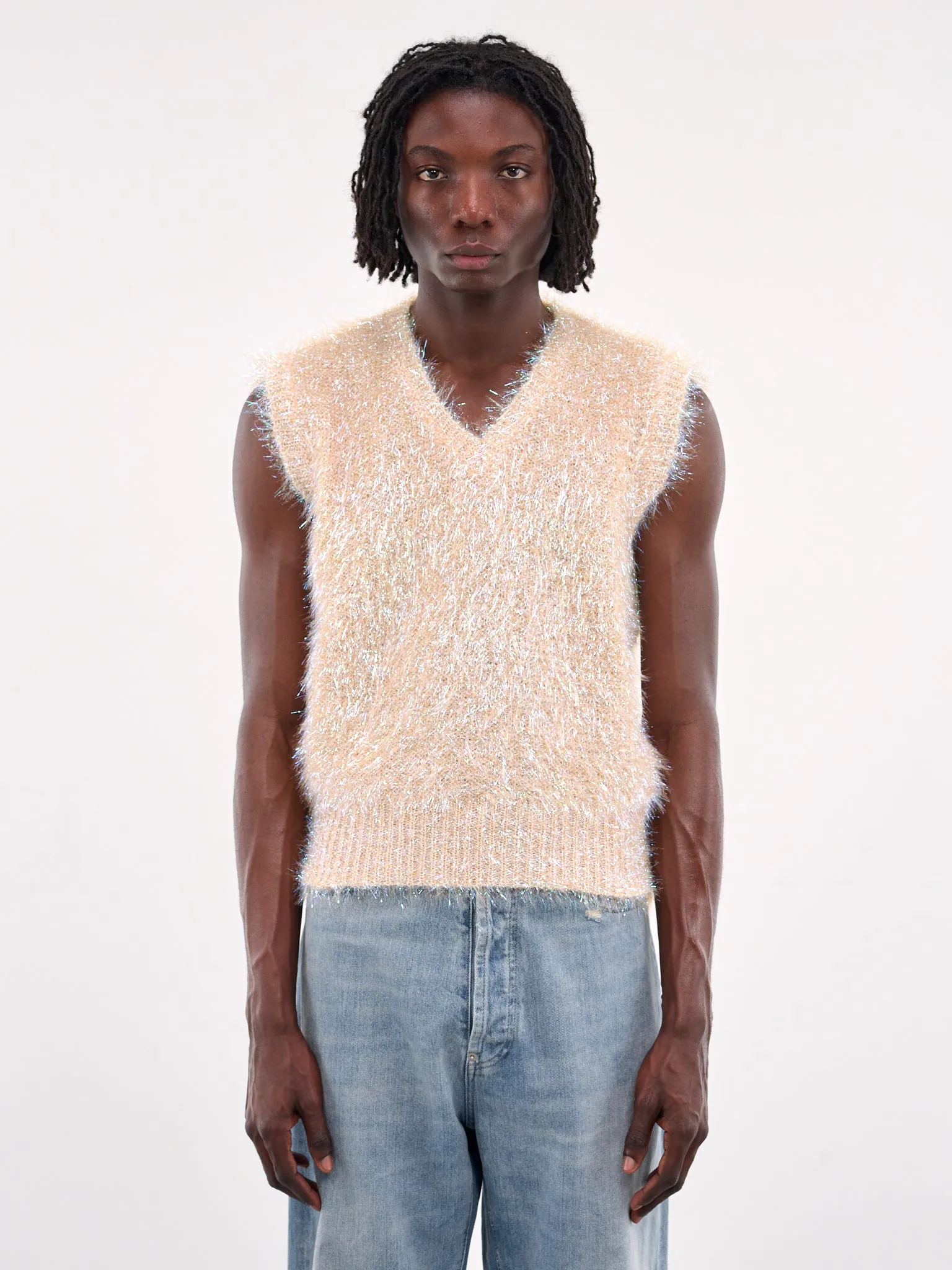 Psyche Sweater Vest (10N016-BEIGE)