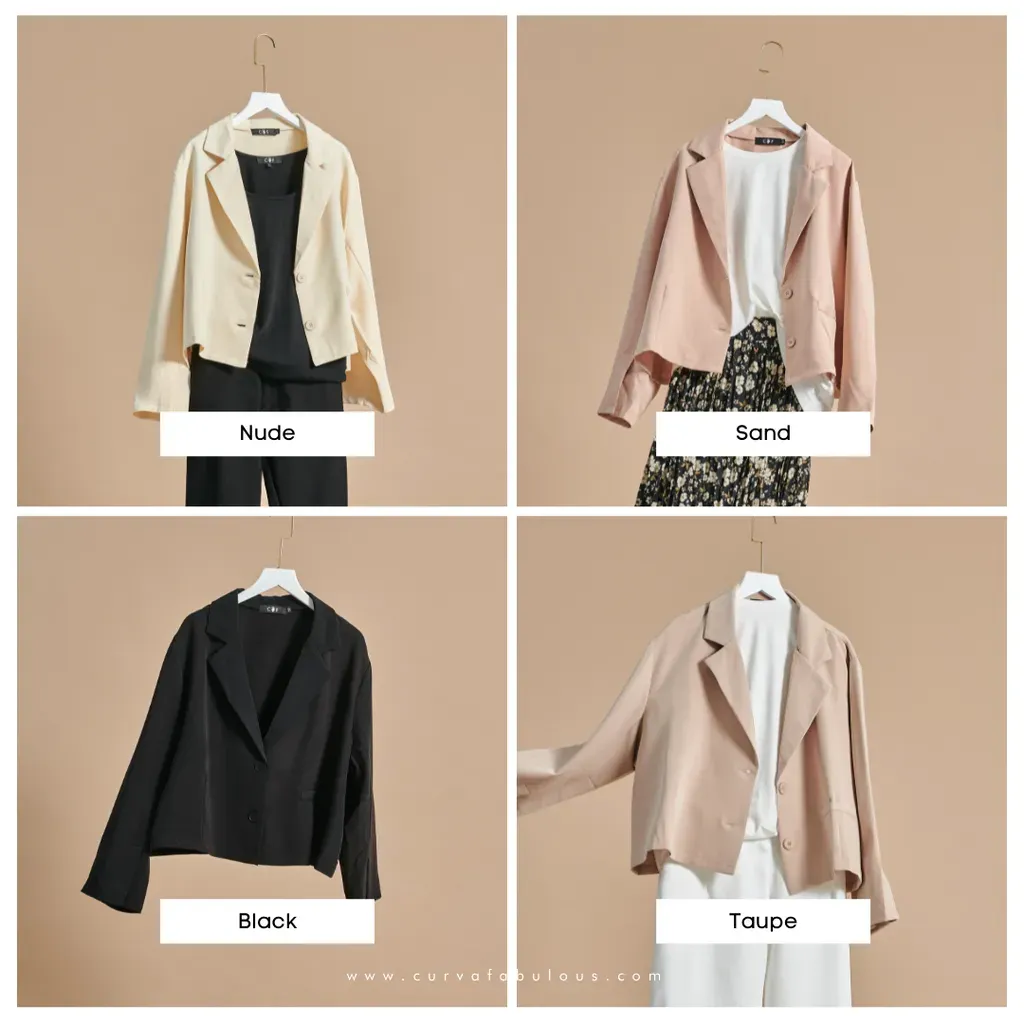 Short Blazer - Nude Series