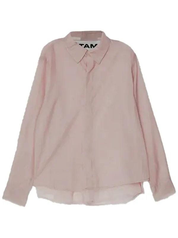 STAMM Organza Strike Shirt - Dusk Pink