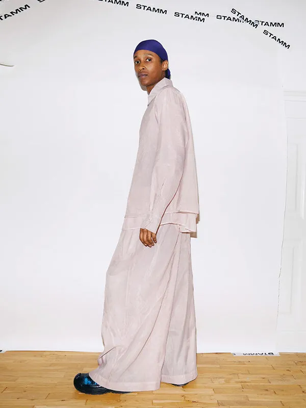 STAMM Organza Strike Shirt - Dusk Pink