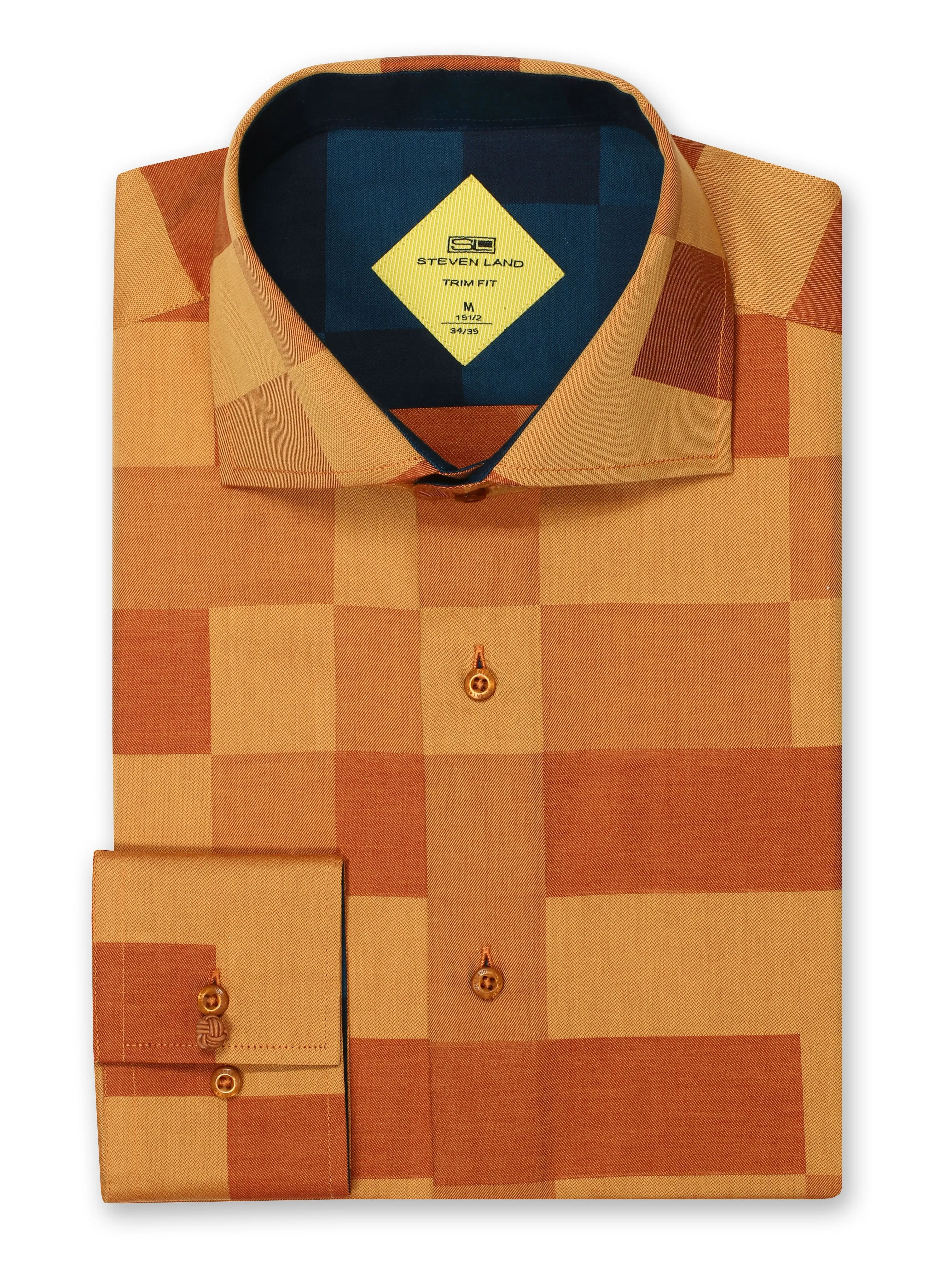 Steven Land | Textured Chess Sport Shirt |  TS-843
