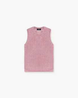 Washed Knit Vest - Sunrise
