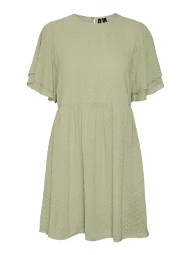Women's Textured Dress,Green